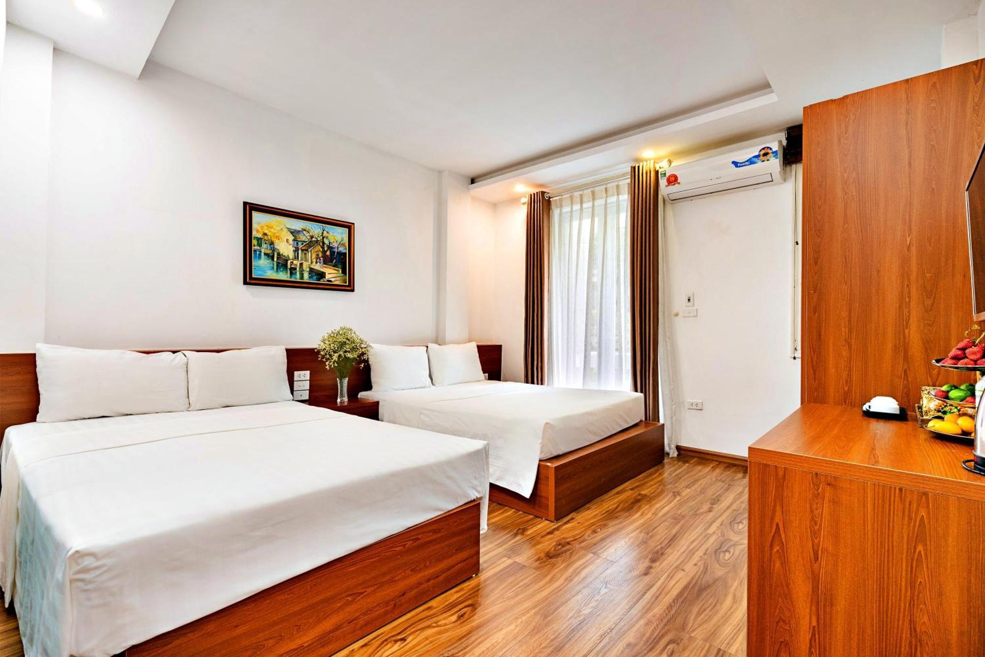 Hanz Ami Central Hotel Ханой Стая снимка